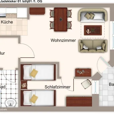 Hus Jadekieker Hus Jadekieker 01 Apartament